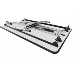 Table pliante rectangulaire TPL - l. 120 x pr. 80 cm - piétement chrome