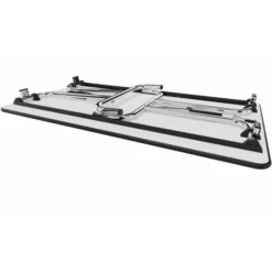 Table pliante rectangulaire TPL - l. 140 x pr. 80 cm - piétement chrome
