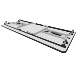 Table pliante rectangulaire TPL - l. 180 x pr. 80 cm - piétement époxy