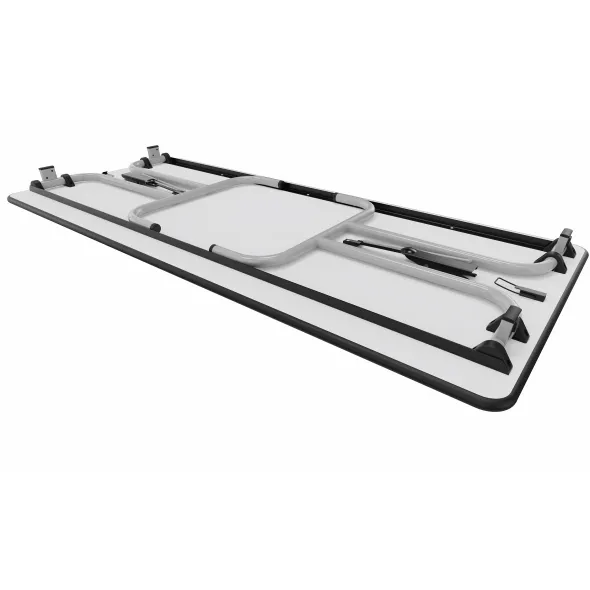 Table pliante rectangulaire TPL - l. 180 x pr. 80 cm - piétement époxy