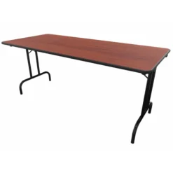 Table pliante rectangulaire TPL - l. 180 x pr. 80 cm - piétement époxy