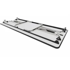 Table pliante rectangulaire TPL - l. 180 x pr. 80 cm - piétement chrome