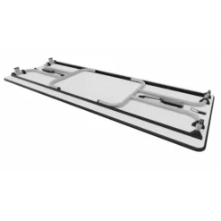 Table pliante rectangulaire TPL - l. 200 x pr. 80 cm - piétement époxy
