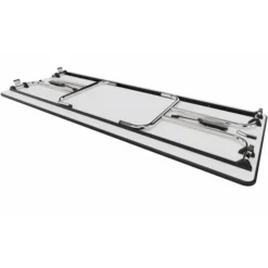 Table pliante rectangulaire TPL - l. 200 x pr. 80 cm - piétement chrome
