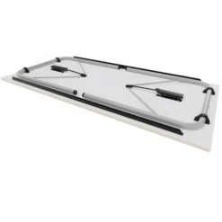 Table pliante Visa - rectangulaire - l. 160 x pr. 80 cm - piétement époxy