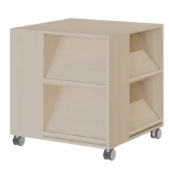 Table présentoir Chambord NG - l. 80 cm - sur roulettes
