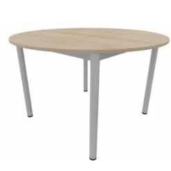 Table ronde Compo - Ø 120 cm - piétement époxy - plateau mélaminé