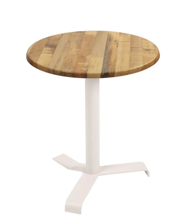 Table ronde rabattable Up - Ø 70 cm - plateau stratifié moulé