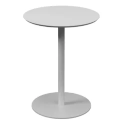 Table ronde Trinquet - Ø 60 cm - h 75 cm - plateau PS 100 % recyclé - piétement époxy