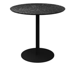 Table ronde Trinquet - Ø 90 x h. 75 cm - plateau PS 100 % recyclé - piétement époxy