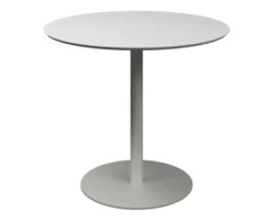 Table ronde Trinquet - Ø 90 x h. 75 cm - plateau PS 100 % recyclé - piétement époxy