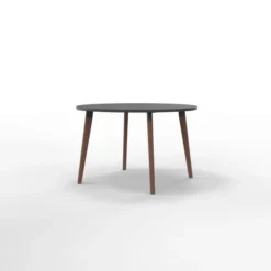 Table San Siro Ø 120 cm - 4 pieds bois