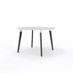 Table San Siro Ø 120 cm - 4 pieds bois