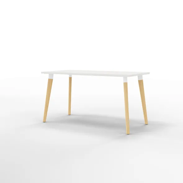 Table San Siro 140 x 70 cm - 4 pieds bois