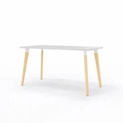 Table San Siro 140 x 70 cm - 4 pieds bois