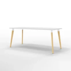 Table San Siro 180 x 80 cm - 4 pieds bois
