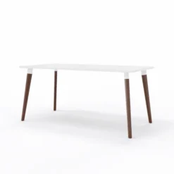 Table San Siro 160 x 80 cm - 4 pieds bois