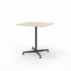 Table San Siro - 70 x 70 cm - piétement central - finition époxy