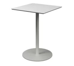 Table Trinquet - 60 x 60 x h. 75 cm - plateau PS 100 % recyclé - piétement époxy