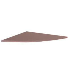 Tablette d'angle 90° Chambord NG pour double face - 63 x 63 cm