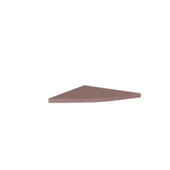 Tablette d'angle 90° Chambord NG pour double face - 30,5 x 30,5 cm