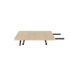 Tablette d'angle Modul@ - 1 pied métal