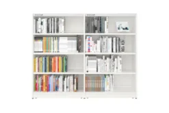 Tablette droite Lingo - l. 90 x pr. 25 cm - stratifié blanc