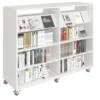 Tablette droite Lingo - l. 90 x pr. 30 cm - strafitié blanc