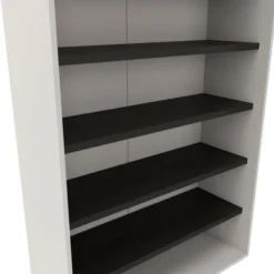 Tablette métal Amphitéo l. 120 cm - lot de 2