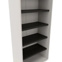 Tablette métal Amphitéo l. 80 cm - lot de 2
