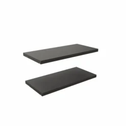 Tablette métal Amphitéo l. 80 cm - lot de 2