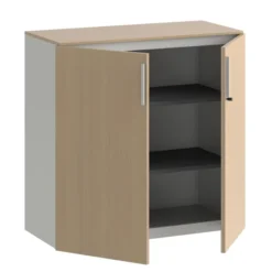 Tablette métallique Fusion l. 100 cm - pour armoire portes battantes mélaminé