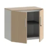 Tablette métallique Fusion l. 80 cm - pour armoire portes battantes mélaminé