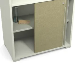 Tablette métallique Nouvelle Vague - pour armoire portes battantes l.100 cm