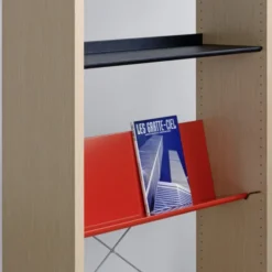 Tablette présentoir Magisteo - grande capacité - l. 90 cm - métal