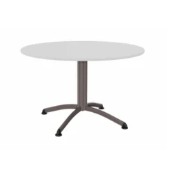 Table Zen - Ø 120 cm - piétement central - plateau stratifé - chants ABS