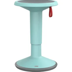 Tabouret dynamique UP - réglable en hauteur - assise grise