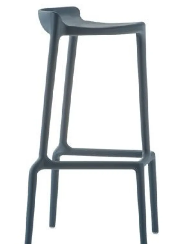 Tabouret haut Happy - h. 80,5 cm - lot de 2