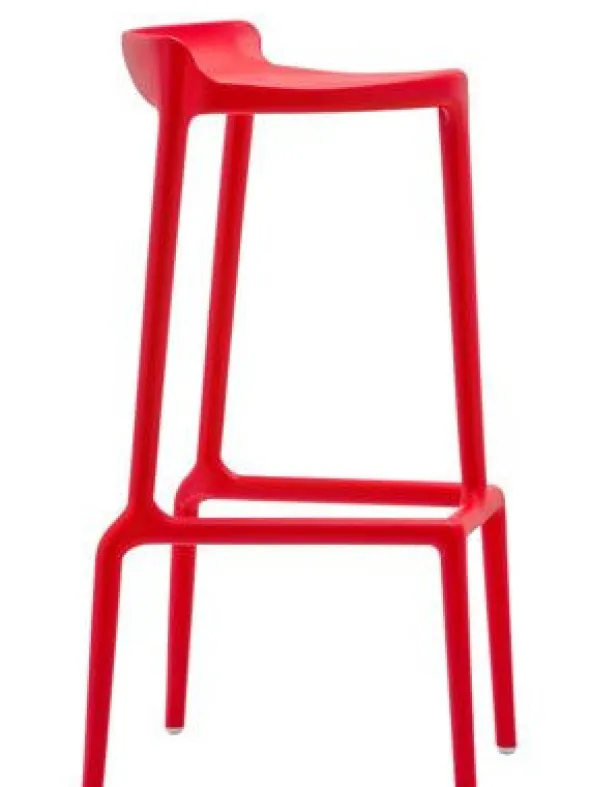 Tabouret haut Happy - h. 80,5 cm - lot de 2