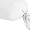 Taie pour traversin l. 80 cm - 100 % coton blanc - 80 x 140 cm - lot de 20