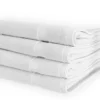 Tapis de bain éponge 100 % coton blanc - 50 x 70 cm - 750 g/m2 - lot de 10