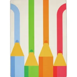 Tapis rectangulaire Crayon - 200 x 150 cm