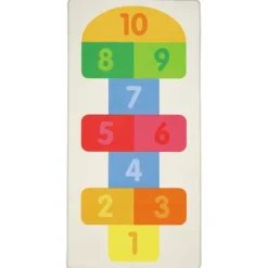 Tapis rectangulaire Marelle - 200 x 100 cm