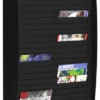 Trieur mural vertical - polystyrène - 50 cases A4 - noir