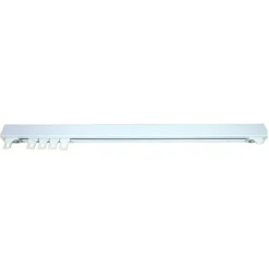 Tringle rail chemin de fer - l. 200 cm - avec glisseurs