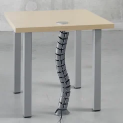 Vertèbre plastique h. 76 cm - gris