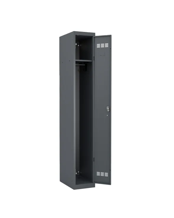Vestiaire de bureau 1 colonne - serrure à clé ou moraillon
