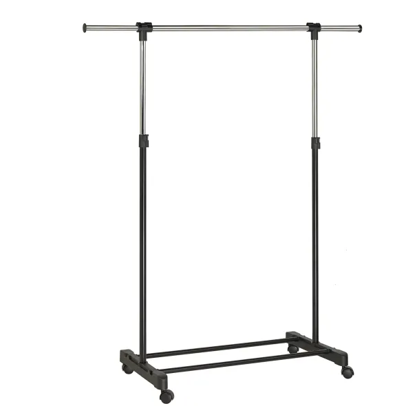 Vestiaire mobile extensible Extend - chrome et noir