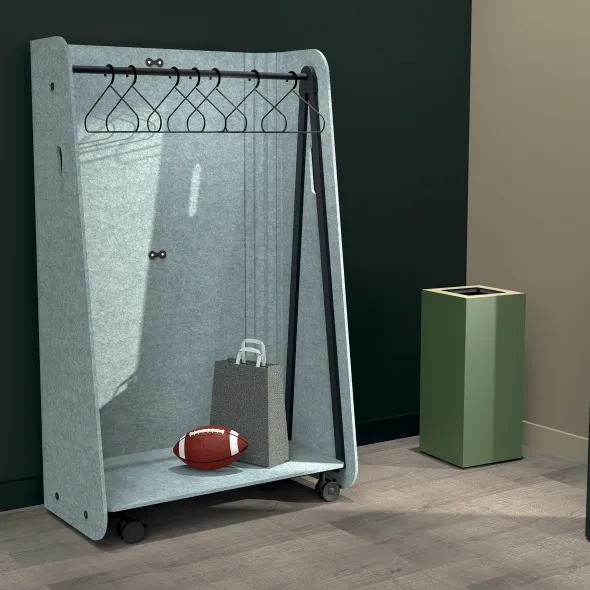 Vestiaire mobile Karavan - l. 100 cm