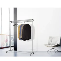 Vestiaire mobile Meeting - gris métal